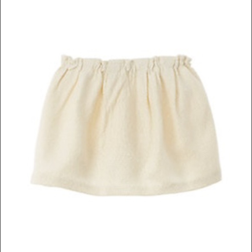 🦋3/$20 EGG Florence Girls Solid Skirt Gold